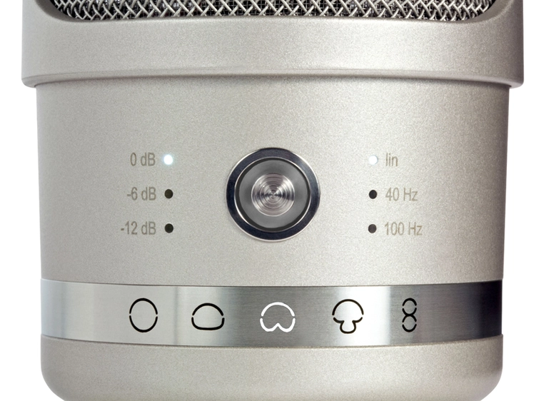 Neumann TLM 107 stormembranmikrofon, multi-karakteristikk 